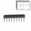 Drabinka rezystancyjna 8x 680R 9-pin