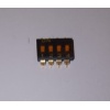 A6S-4102 Przełącznik: DIP-SWITCH; Ilość sekcji: 4; ON-OFF; 0,025A/24VDC cena netto
